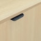 Flash Furniture Dell Receptacle Enclosure for 32 Gallon Trash Cans w/8-in Drop Hole and Upper Tray Shelf in Oak GC-M-196-OAK-GG - alternate 6